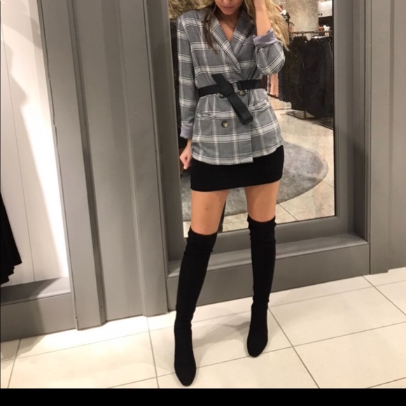 Oversized double breasted blazer - Picture 1 of 4